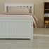 Timeless White Kids Storage 4 Drawer Single Bed